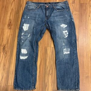 Refuel Straight Fit Jeans